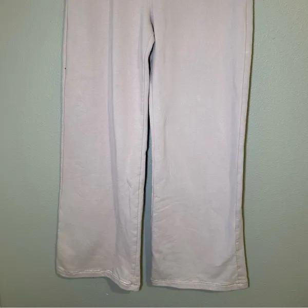 Abercrombie & Fitch Lounge Light Pink Wide Leg Sweatpants Women’s Size Small - Image 4