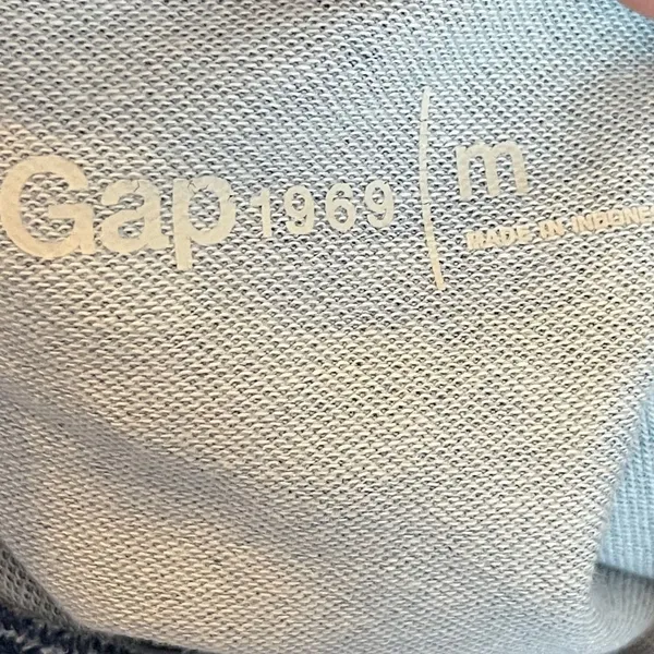 GAP 1969 Pullover Hoodie Blue - Image 3