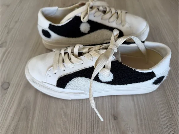 Soludos Ying Yang Patterned Low-Top Sneakers - Image 6
