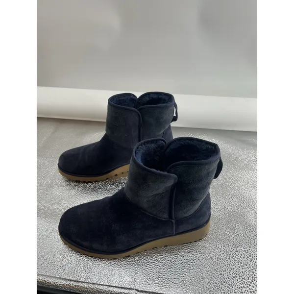 UGG‎ Kristin Ankle Boots Dark Blue Women's Size 9.5 - Image 4