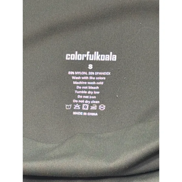 Colorfulkoala Leggings Womens S Green Athleisure Yoga Activewear Training - Image 3