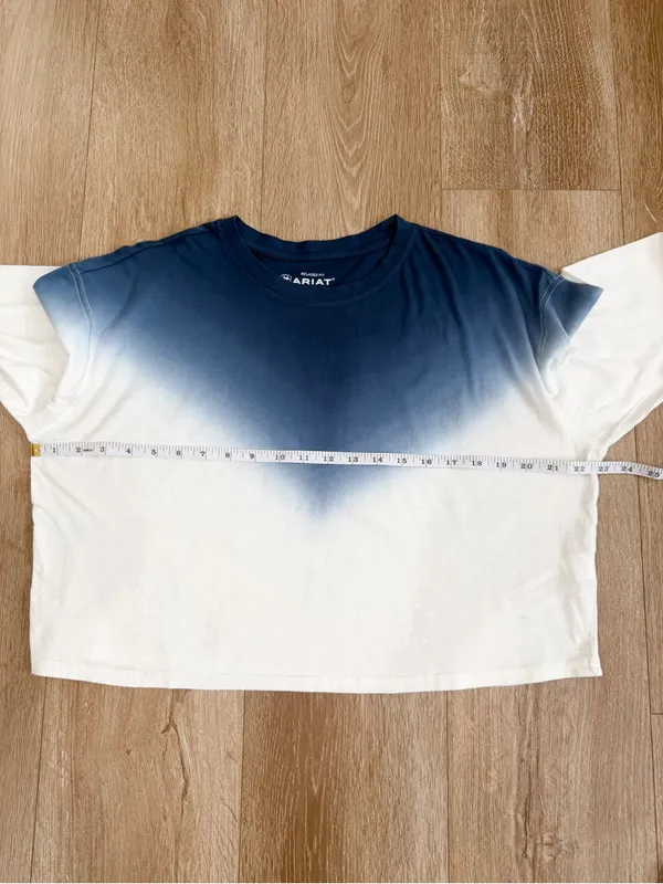 NEW Ariat Howdy Ombre Top Size Small - Image 7