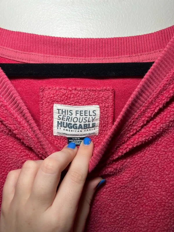 American Eagle Berry This Feels Seriously Huggable Sweater - Image 3