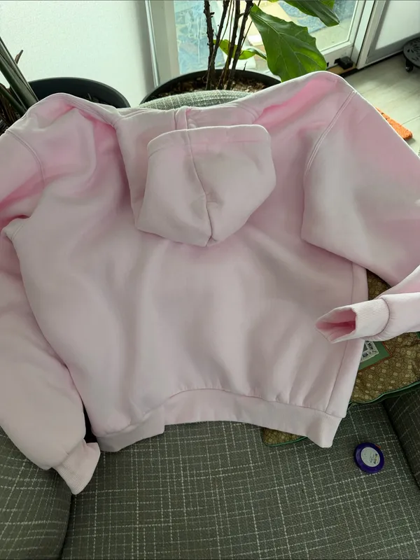 Pale Pink Hoodie Sweatshirt by Comfrt in size XL EUC - Image 8