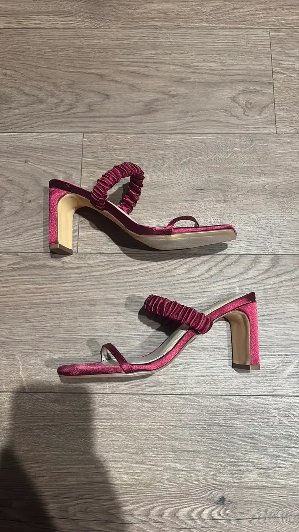 Lulus burgundy heels - Image 2