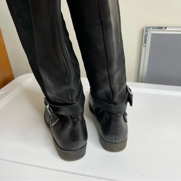 Lucky brand black‎ tall riding boots size 7.5 - Image 3