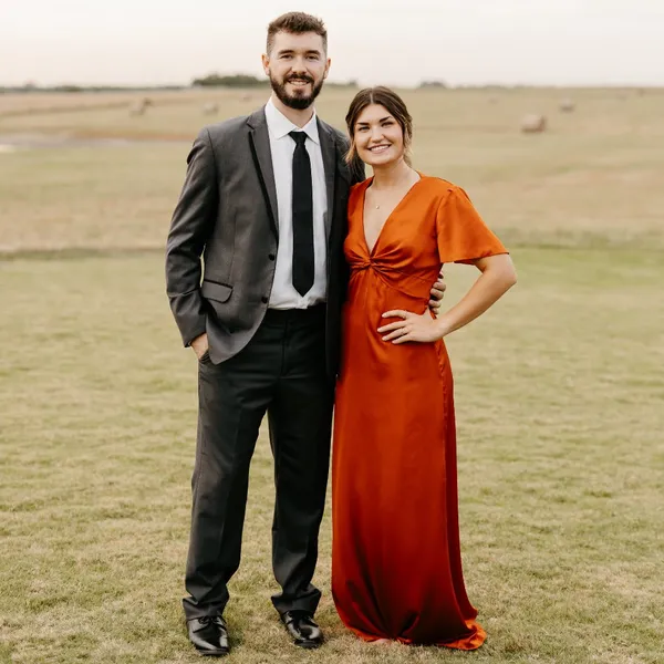 Show Me Your Mumu Burnt Orange Luxe Satin Bridesmaid Dress - Rome Twist Gown - Image 3