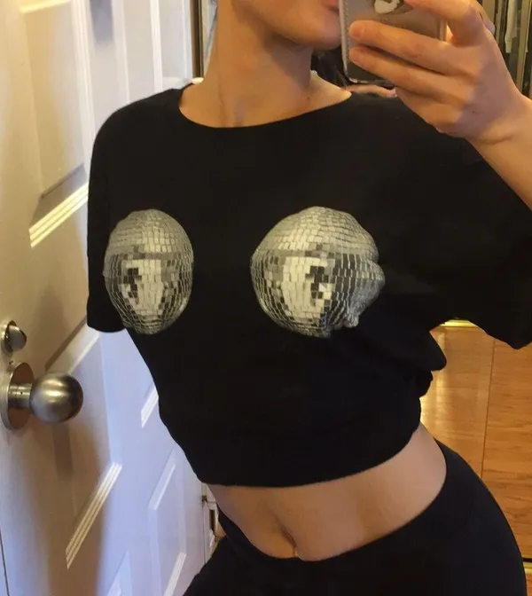 Wildfox disco pasties tee. Xs - Image 8
