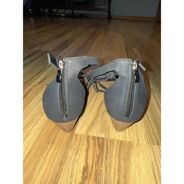 Catherine Malandrino Romy Black Wedge Thong‎ Sandal Size 10 - Image 5