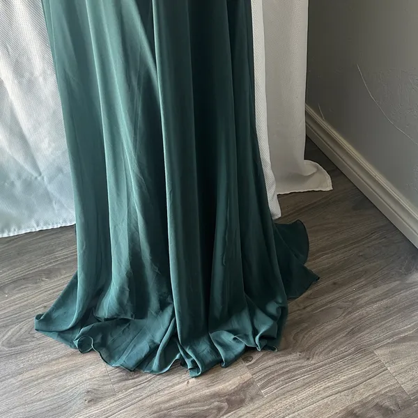 Lulu's Elegant Teal Maxi Dress - Image 4