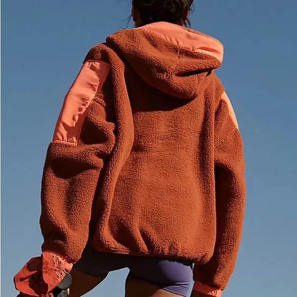 NWOT Free People X FP Movement - Lead The Pack Pullover Fleece Jacket - Image 6