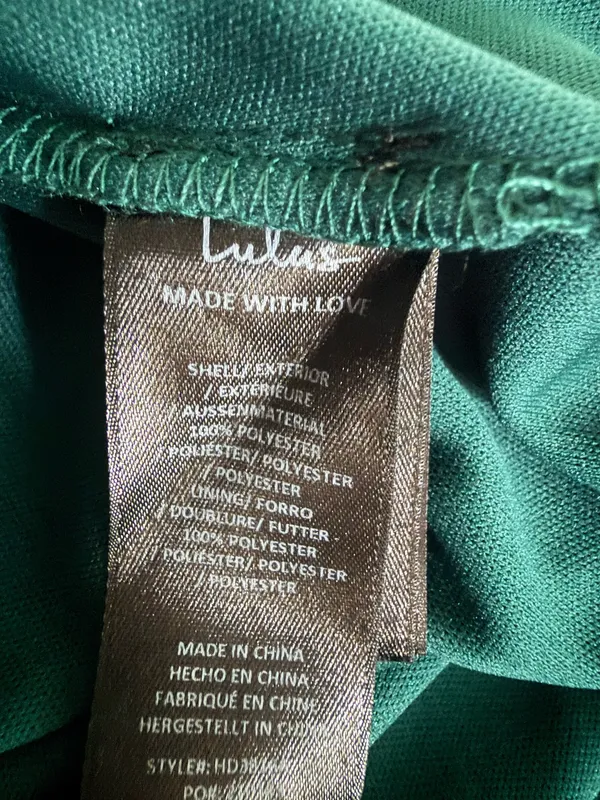 Lulu's Emerald Green Maxi Dress with Sweetheart Bodice - Image 5