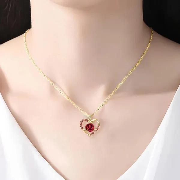 Swarovski Rose red topaz Crystal Cz Diamond topaz - Image 4