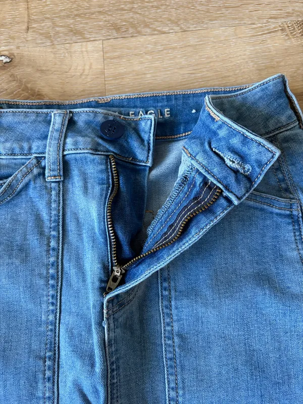 American Eagle Denim Mini Skirt - Image 5
