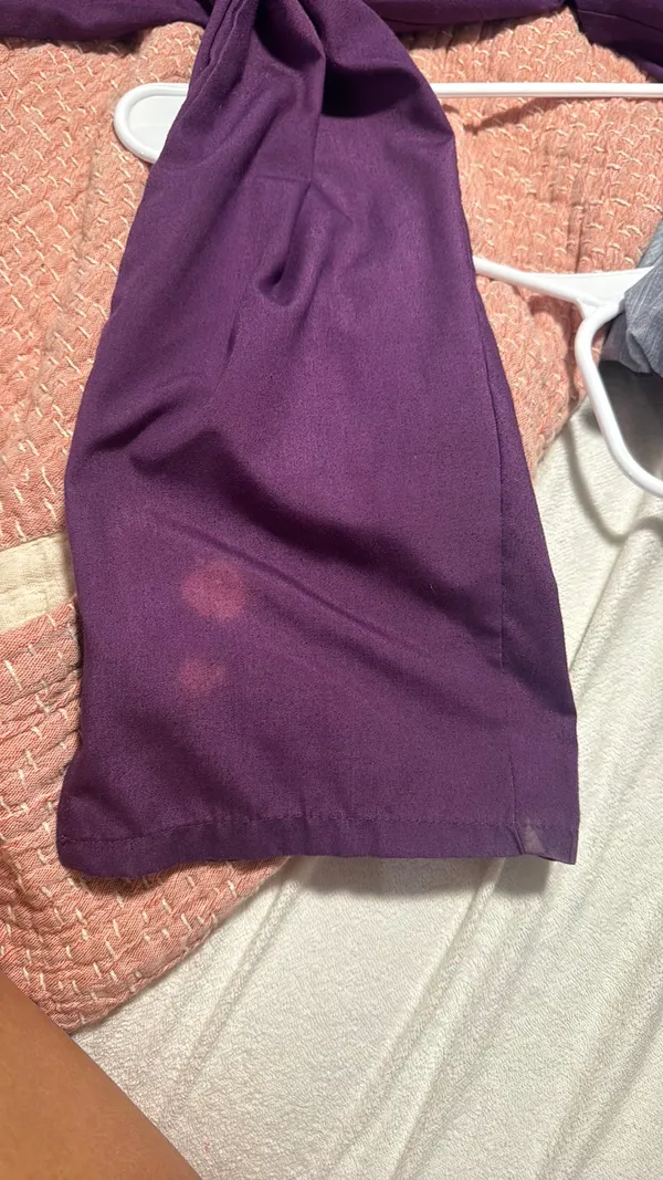 purple scrub set Size XS - Image 2