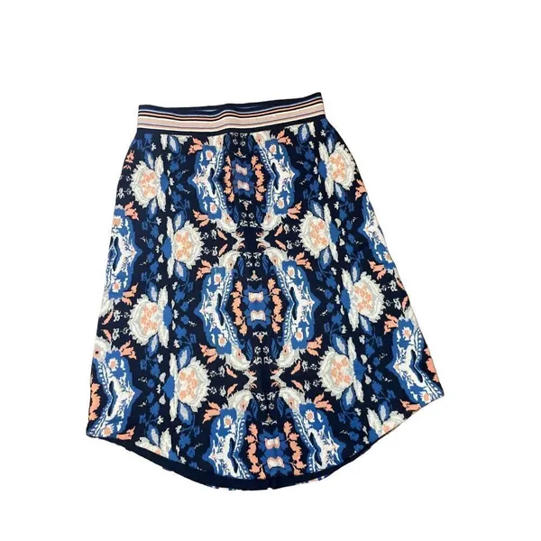 Anthropologie Moth Antica Sweater Skirt Blue XS‎ - Image 3