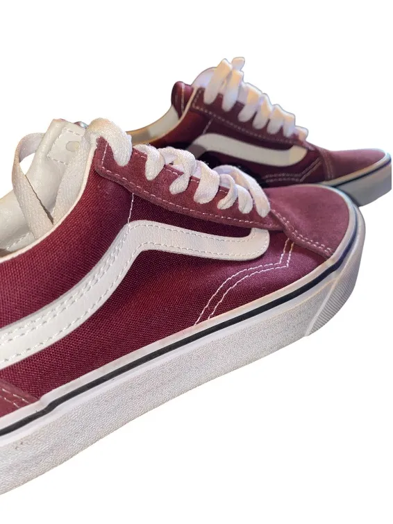 VANS Old Skool 36 Burgundy Suede Vans off the wall OTW - Image 6