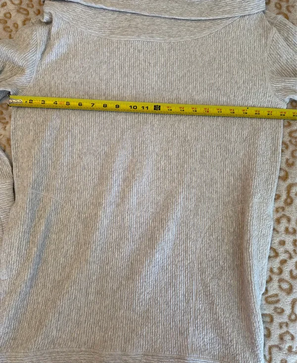Lululemon Women's Along the Way Dress Ultra Light Gray Size: L - Image 8