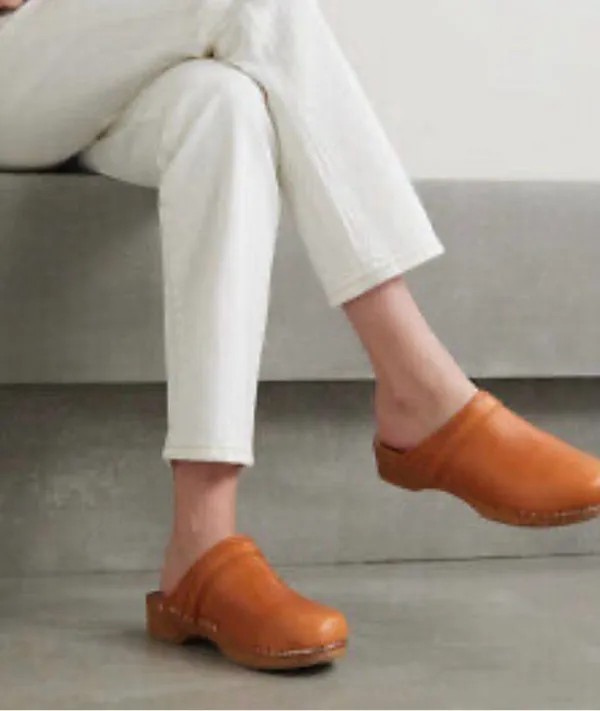 Isabel Marant Thalie Classic Clogs Shoes Natural Studded size 35 - Image 2