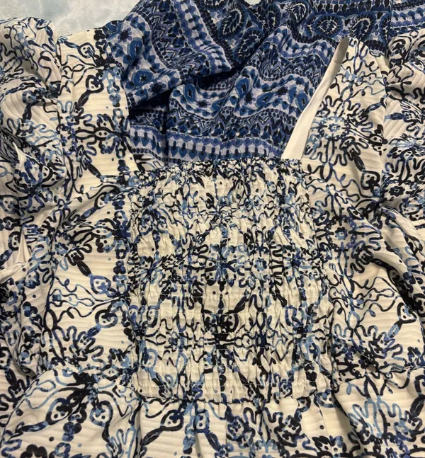 Taylor Dress Blue Size 12 - Image 2