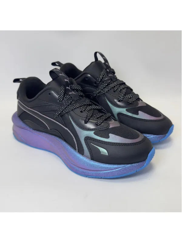 Puma RS-Curve Lightsense Women's Running Sneakers Size 8 Black and Purple - Image 13