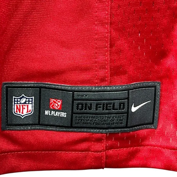 Nike San Francisco 49ers Jersey Large Red Garoppolo 10 NFL‎ On Field Loose Fit - Image 8