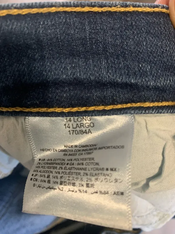 Old Navy Jeans Navy Rockstar - Image 6