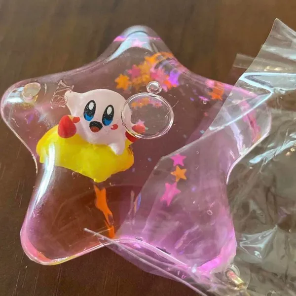 Boutique Key Ring Keychain Kirby Kawaii Unisex NEW - Image 2