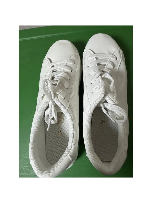 White Sneakers EUR 39.5 Size 8.5 - Image 2