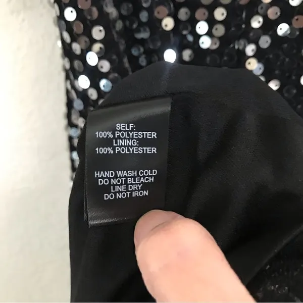 Lulu’s black sequin midi skirt Women’s XS NEW‎ - Image 10