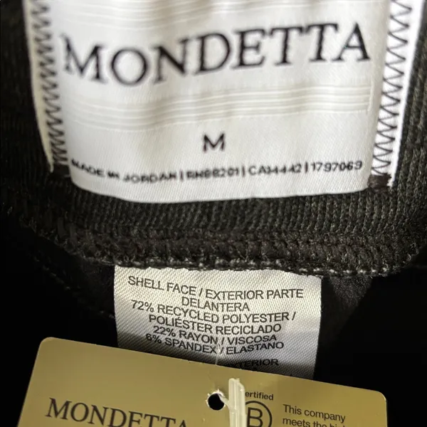 Mondetta weathered Fleece Grey Joggers‎ Women’s Size Medium - Image 5