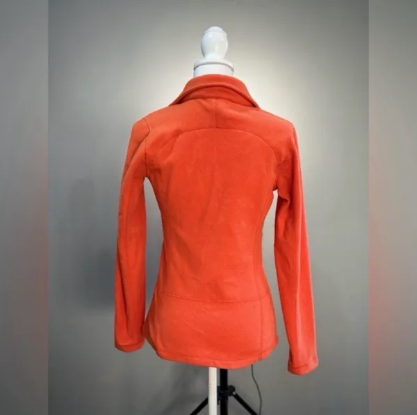 SALE! Women’s Orange Patagonia Full Zip Fleece Size XS VGUC - Image 2