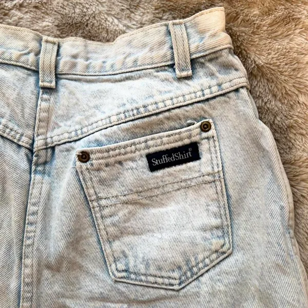 Vintage High Waisted Jeans Gray Size 4 - Image 4