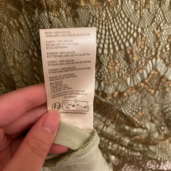 Free People NWT Martini Combo Zoey Lace High-Rise Scalloped Trim Mini Skirt 2 - Image 7
