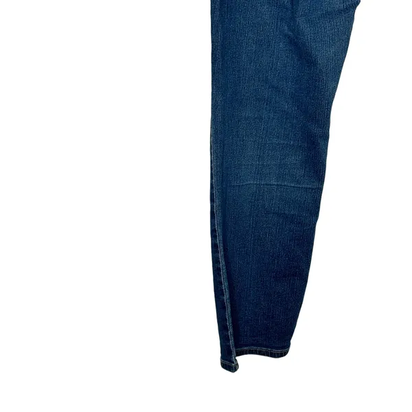 Levis Strauss Women's‎ Jeans Mid-Rise Stretch Modern Straight Leg Denim Blue 33 - Image 8