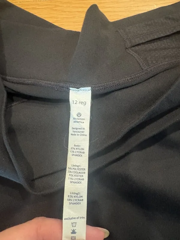 Lululemon Size 12 reg Wide Leg Athletic Pants - Image 2