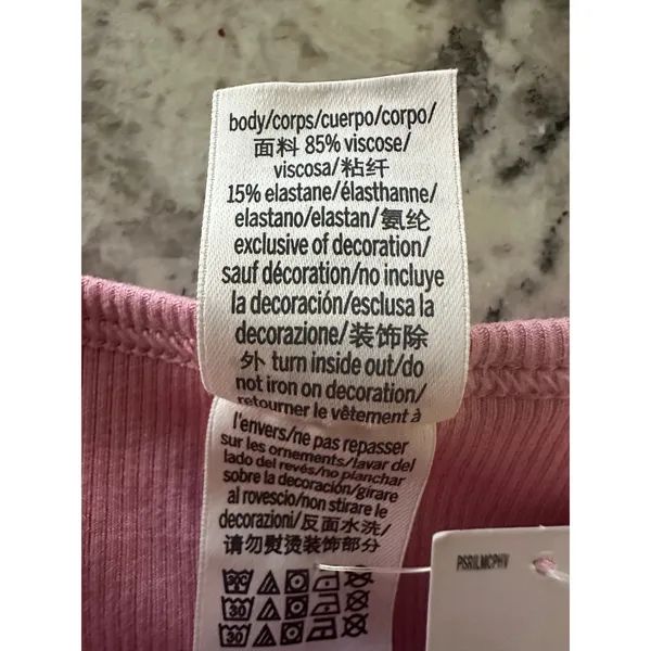 Victoria Secrets Pink ALL-DAY SOFT RIB BODYCON MIDI DRESS - Image 8
