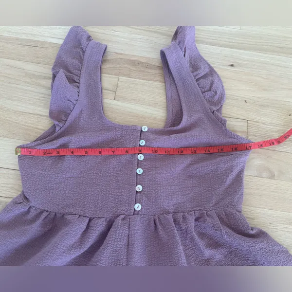 NWOT Pink Lily Mauve Romper - Image 6