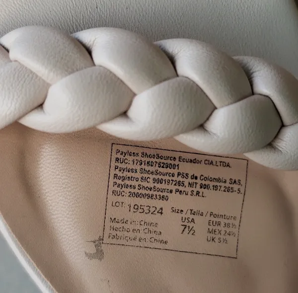 Fioni Laced Heels, Size 7.5 - Image 12