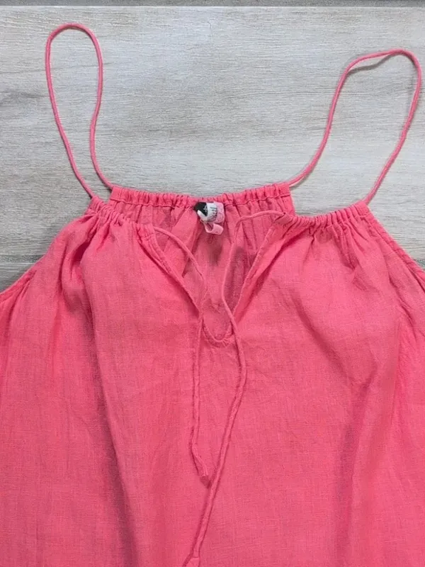 J. Crew Linen Getaway Dress | J. Crew Sleeveless Drop Waist Sleeveless Dress - Image 9