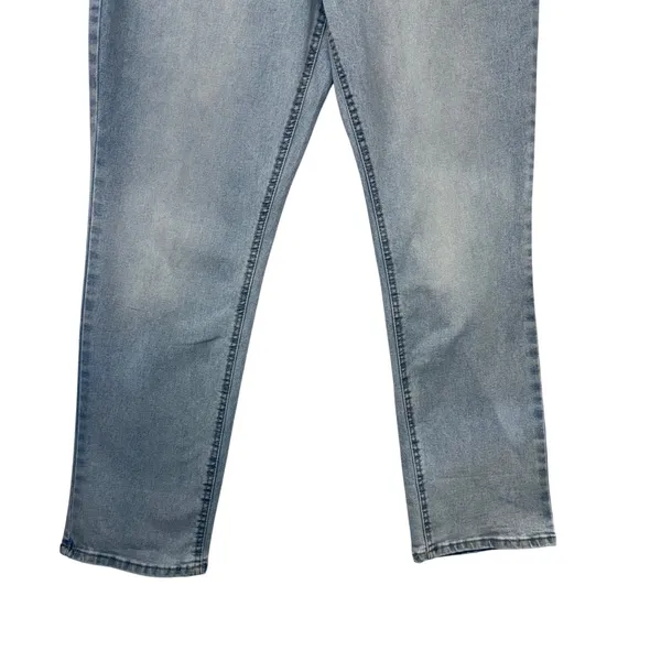 Frye Womens High Rise Straight Leg‎ Jeans Light Wash Blue Size 10/30 Stretch - Image 4