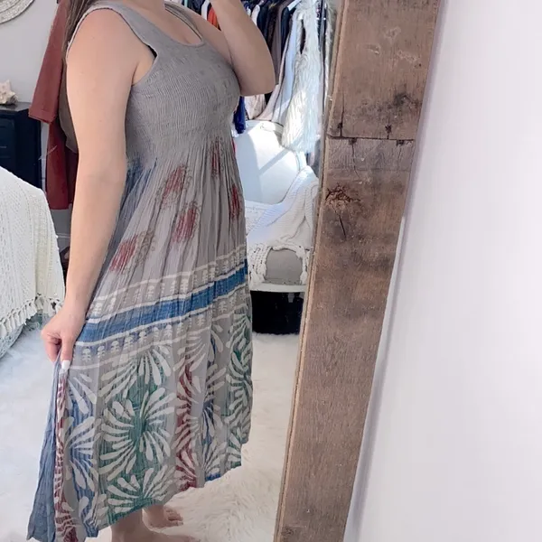 Sacred Threads one size boho maxi dress - Image 3
