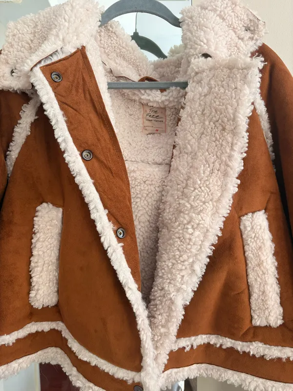 Free People Sherpa Jacket - Image 4