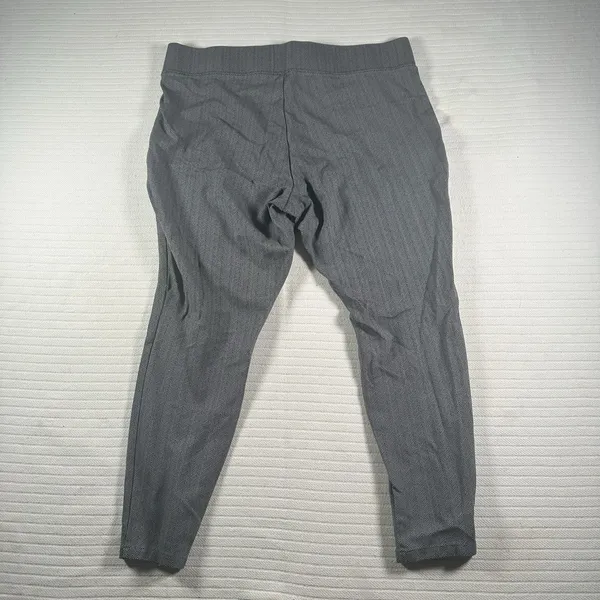 Old Navy Stevie High Rise Pants Women’s XL Stretch Slim Ankle Gray - Image 6