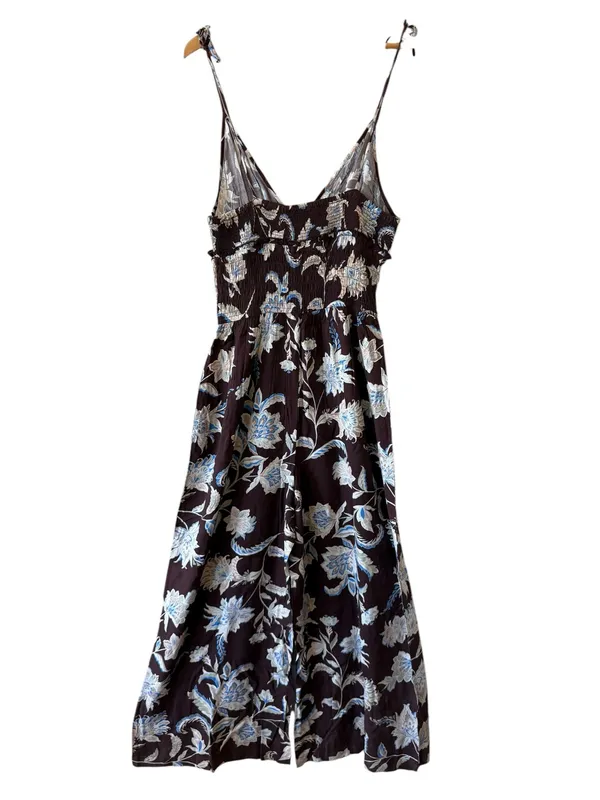 PATRONS OF PEACE Arcadia Floral Jumpsuit Brown Size M NEW - Image 3