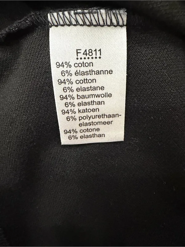 Lacoste Women's Black Classic Polo Top - Image 4
