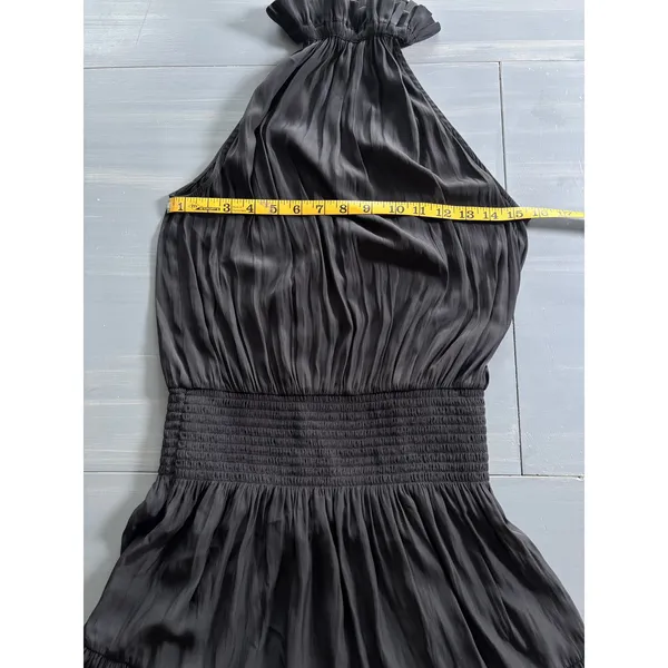 Ramy Brook Naya Sleeveless Black Mini Dress Women Medium - Image 6