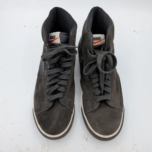 Nike Blazer Mid 77 Black Suede‎ Gum Sole Womens Sneakers 917862-003 Size 9 - Image 4