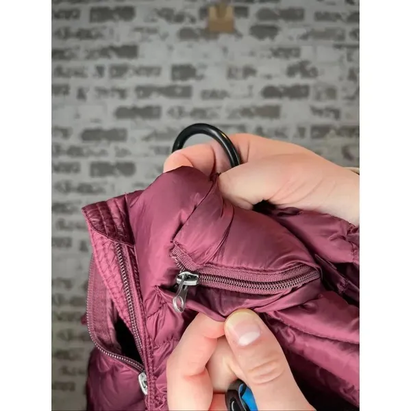 32° heat | women maroon down filled jacket - Image 3