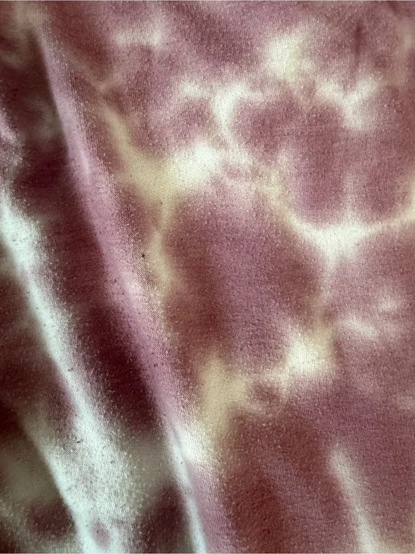 Lulu's Tie-Dye Joggers Set in Mauve and Cream - Image 5